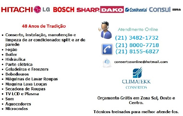Climatekk consertos  2196944-3873